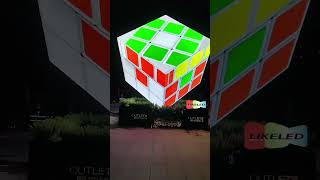 interesting LED cube leddisplay ledscreen led [upl. by Onailimixam]