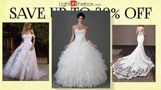 Shop all our wedding dresses in a wide selection of every style all at amazing prices [upl. by Mccormac798]