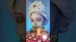 Bringing Your Cosplay to Life with Contacts  MYEYEBB Review colorcontactlenses makeup beauty [upl. by Eked]