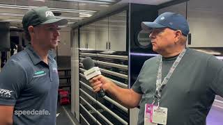 Cam Waters speaks with Roland Dane prerace at Sonoma [upl. by Jessa]