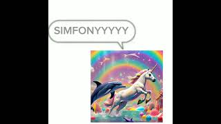 Unicornio y Delfin simphony meme humor memes [upl. by Bazar]