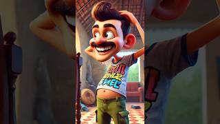 ഷുക്കൂർ സുന്ദരനാ  Shukkuru Sundharana Animated Album Song  ai generativeai animation song [upl. by Olimpia]