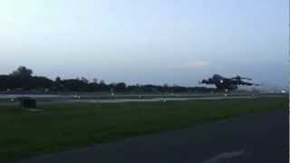 Air Force C17 Globemaster III surprise landing at Peter O Knight Airport on Davis Island [upl. by Neiht997]