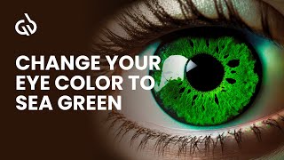 Green Eye Subliminal Change Your Eye Color to Sea Green Biokinesis [upl. by Votaw700]