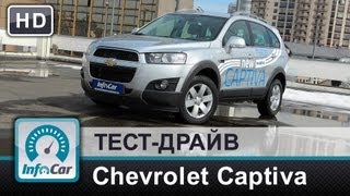 Chevrolet Captiva 22 Diesel 2013  тестдрайв от InfoCarua [upl. by Linden603]