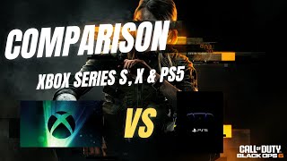 Black Ops 6 Xbox Series S Series X amp PS5 Comparison [upl. by Dalpe]