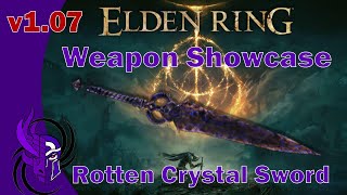 Elden Ring Weapon Showcase Rotten Crystal Sword Duels eldenring weaponshowcase pvp [upl. by Arad]