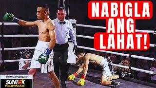 BAGSAK 1ST ROUND KNOCKOUT  REYMART GABALLO VS KENBUN TORRES FULL FIGHT [upl. by Daenis]