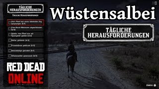 Wüstensalbei 5 Fundorte Red Dead Redemption 2 Online Deutsch  German [upl. by Karna767]