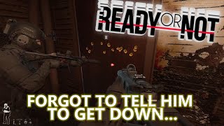 BREACHING SHOTGUN FTW  Ready Or Not [upl. by Cowey]