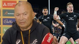 Eddie Jones on the quotmost important game of yearquot for his Wallabies side facing All Blacks [upl. by Irek528]