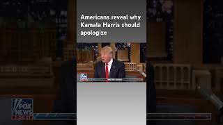 Jesse Watters Primetime asks Does Kamala Harris owe anyone an apology [upl. by Takara]