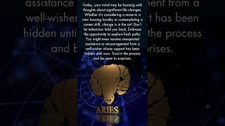 Aries Horoscope Today Contemplations Surprises and New Beginnings [upl. by Letizia]