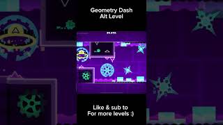 Geometry Dash Alt level I made [upl. by Fosque]