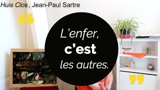 🎵 Huis Clos de JeanPaul Sartre  quotLEnfer cest les autresquot mais encore [upl. by Eidoj]