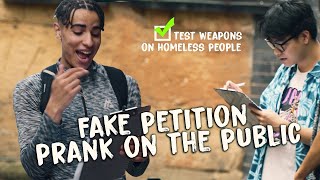 Offensive fake petition prank on the public [upl. by Marquita134]