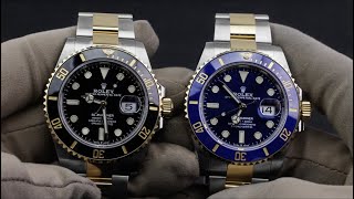 Rolex Submariner 126613LB VS 126613LN 2020 Novelties [upl. by Eedrahc]