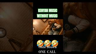 OTILE BROWN ONE CALL BEHIND THE SCENES  music without music [upl. by Hedi]