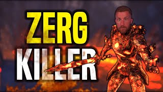 ZERG KILLER Dragonknight PvP Build Three Builds In One [upl. by Ahseinaj]