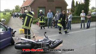 90jähriger rammt Motorradfahrer  Kreis Pinneberg [upl. by Ihana]