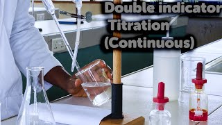 Double Indicator Titration Continuous Chemistry Practicals for SHS WASSCE [upl. by Inalel]