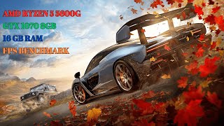 AMD RYZEN 5 5600G  GTX 1070 8GB  Forza Horizon 4 [upl. by Greenburg]