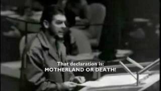 Statement by Ché Guevara at the UN PATRIA O MUERTE English sub [upl. by Nowtna]