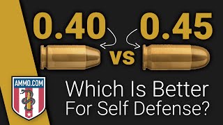 40 vs 45 Which One Is Better For Self Defense [upl. by Tedman]