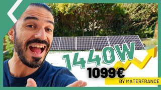 Jai testé les kits autoconsommation solaire de MaterFrance incroyable [upl. by Darrey]