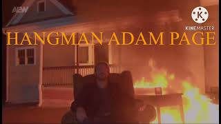 Hangman Adam Page New Titantron BURN 🔥 THE HOUSE 2024 9724 Titantron “17 [upl. by Ethelred]