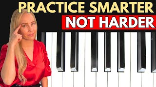 Learn Pieces FAST amp Play Clean How To Practice Piano Efficiently [upl. by Akinnej]