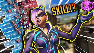 SOMBRA TAKES SKILL  Overwatch 2 [upl. by Gershon]