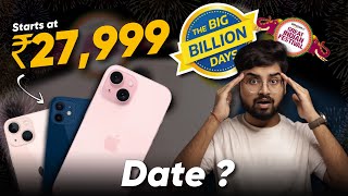 Flipkart Big Billion Days 2024 iPhone Price amp Sale Date 😍  BBD Bank Offers [upl. by Tocci]