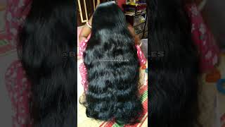 Rapunzel silky smooth long hair 💕bonghairstyles8920 [upl. by Inkster]