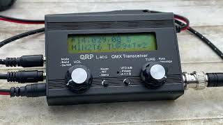 QRP DX CWT with the QMX transceiver from the deck [upl. by Altman]