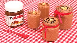 Mousse de Nutella súper Deliciosa [upl. by Araj743]