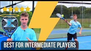 The BEST Padel Racket For Intermediate Players Review  Test [upl. by Boeschen]