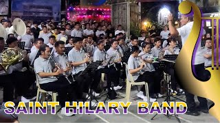 Solo Majorette Performance of Saint Hilary Band  Serenata  Sto Nino de Paranaque Fiesta 2024 [upl. by Ursel]