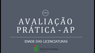 Orientações ENADE 2024  Avaliação Prática AP dos Professores Supervisores [upl. by Suertemed]