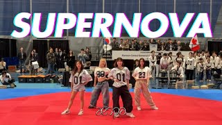 KPOP IN PUBLIC aespa  Supernova  Performance  Korean Consul General Cup Taekwondo Championship [upl. by Codee510]