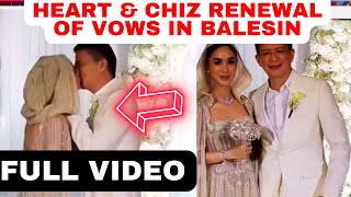 Heart Evangelista wedding RENEWAL of VOWS 2024 full video [upl. by Andre]