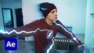 SlowMotion Lightning quotThe Flashquot  After Effects Tutorial [upl. by Shapiro]