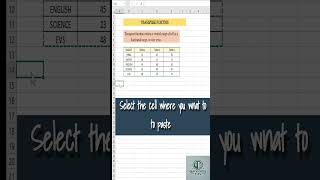 Transpose Function in Excel Explained 🔄📊 excelTransposeFunction ExcelFunctions ExcelShortcut [upl. by Hsital819]