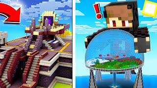 Craziest Survival Minecraft Bases 😱  PART 2 [upl. by Yhprum]