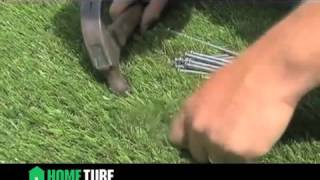 Home Turf Artificial Grass Installation Videomov [upl. by Rramo]