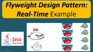 Flyweight Design Pattern RealTime Example [upl. by Karita]