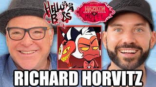 HELLUVA BOSS and HAZBIN HOTEL RICHARD HORVITZ INTERVIEW Invader Zim Moxxie Vivziepop [upl. by Mccollum309]