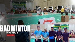 INTRA DISTRICT BADMINTON TOURNAMENTpakyongenjoyable match [upl. by Pete756]