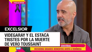 Eduardo Videgaray y El Estaca recuerdan a Verónica Toussaint entre lagrimas y risas [upl. by Tezil341]