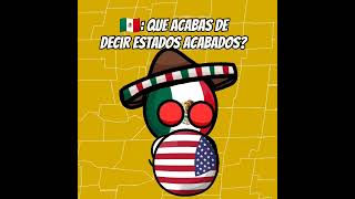 Pelones unidos le pone apodos a 🇲🇽 humor shorts viral countryballs fyp [upl. by Clemence]